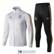 Real Madrid Chaqueta White + Pantalon 2019/2020