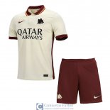 Camiseta AS Roma Ninos Segunda Equipacion 2020/2021