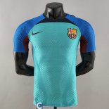 Camiseta Authentic Barcelona Training Suit Blue I 2022/2023