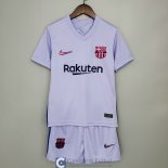 Camiseta Barcelona Ninos Segunda Equipacion 2021/2022