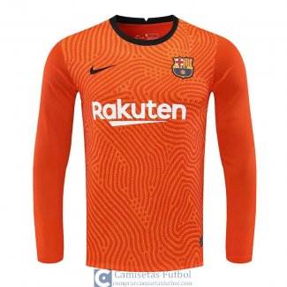 Camiseta Barcelona Portero Orange 2020/2021