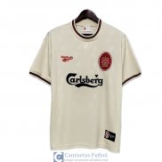 Camiseta Liverpool Retro Segunda Equipacion 1996 1997