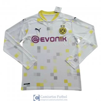 Camiseta Manga Larga Borussia Dortmund Tercera Equipacion 2020/2