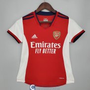 Camiseta Mujer Arsenal Primera Equipacion 2021/2022