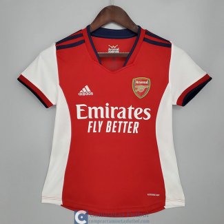 Camiseta Mujer Arsenal Primera Equipacion 2021/2022