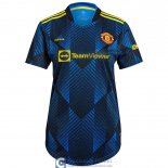 Camiseta Mujer Manchester United Tercera Equipacion 2021/2022