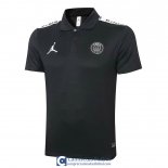 Camiseta PSG x Jordan Polo Black 2020/2021