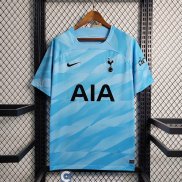 Camiseta Tottenham Hotspur Portero Blue 2023/2024