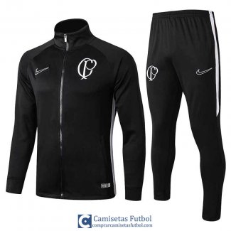 Corinthians Chaqueta Black + Pantalon 2019/2020