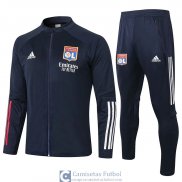 Olympique Lyonnais Chaqueta Navy + Pantalon 2020/2021