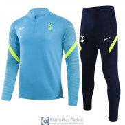 Tottenham Hotspur Sudadera De Entrenamiento Blue III + Pantalon 2021/2022